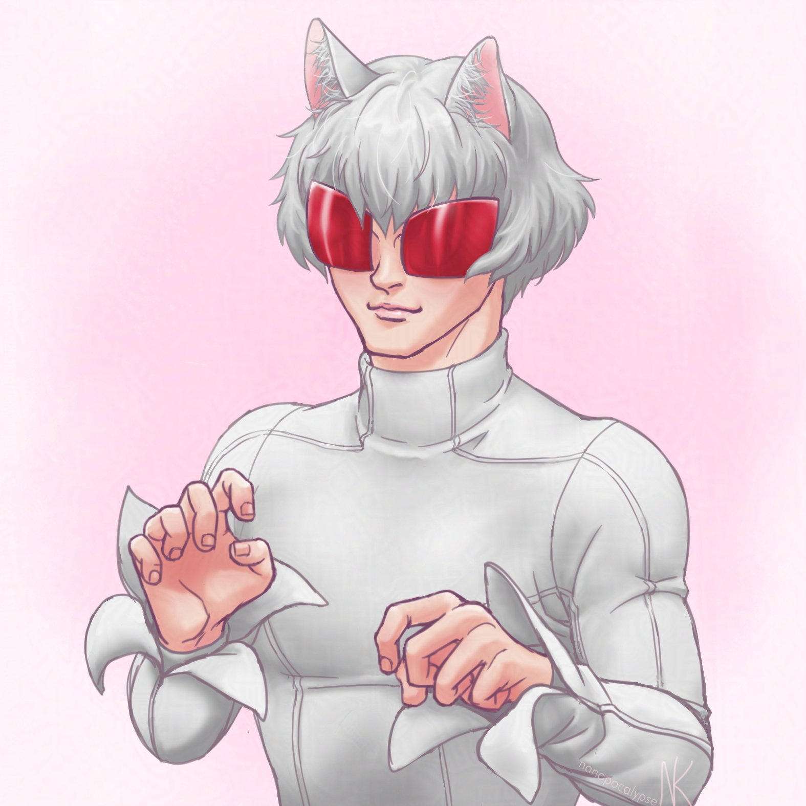 Nekomimi Harry (∀ Gundam)- Clip Studio Paint, 2020